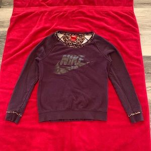 Purple Nike sweater